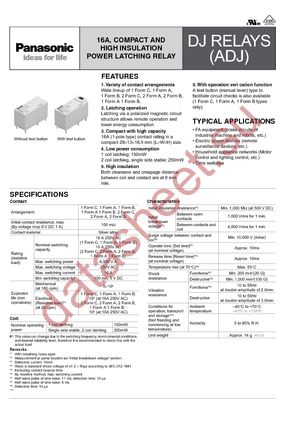 ADJ11105 datasheet  